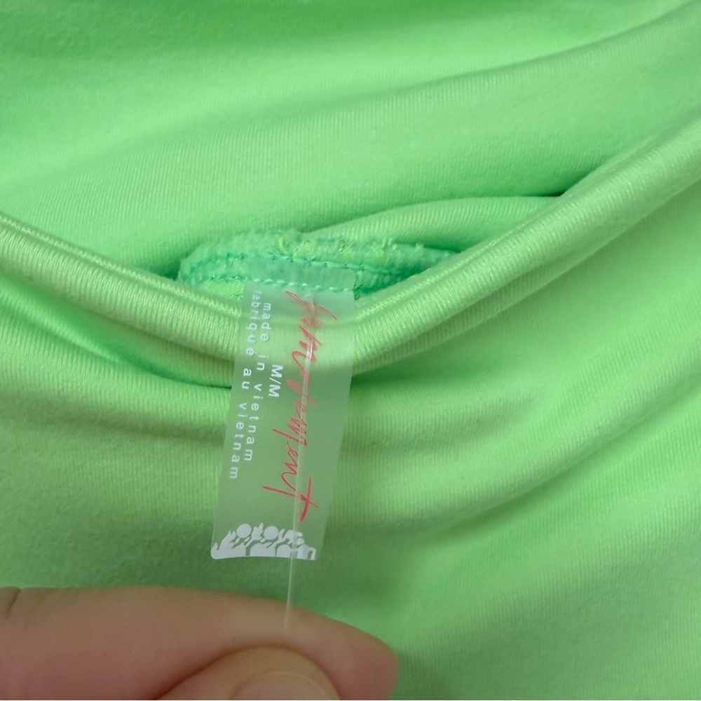 NWT FP Movement Swing Of Things Lime Pleated Skort Athletic M - Picture 11 of 16